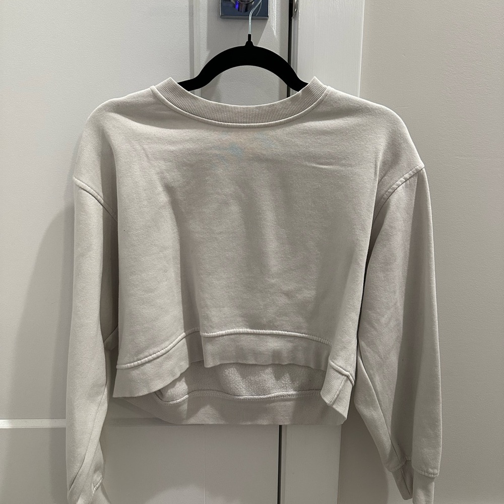 Zara Cropped Crew Neck